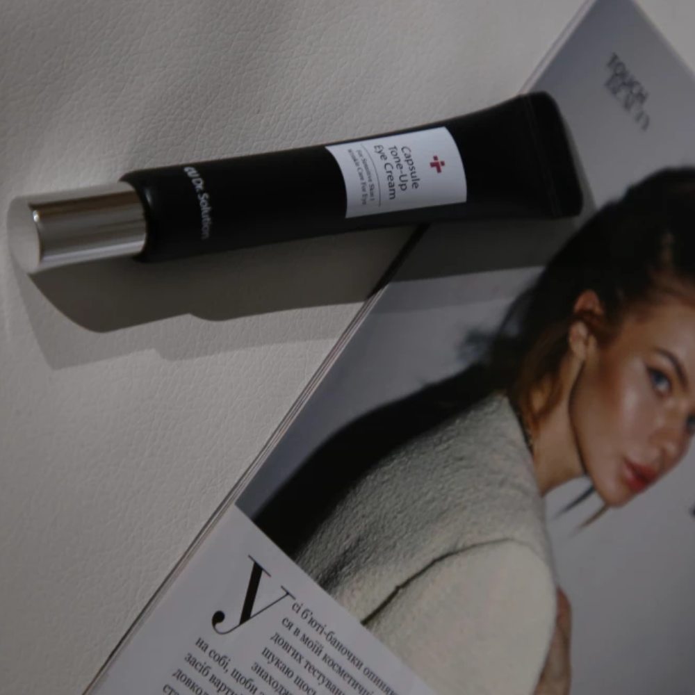 CU SKIN Dr. Solution Capsule Tone-Up Eye Cream 20ml - Капсульний крем для очей - фото №2 CU SKIN Dr. Solution Capsule Tone-Up Eye Cream 20ml - Капсульний крем для очей - фото №2